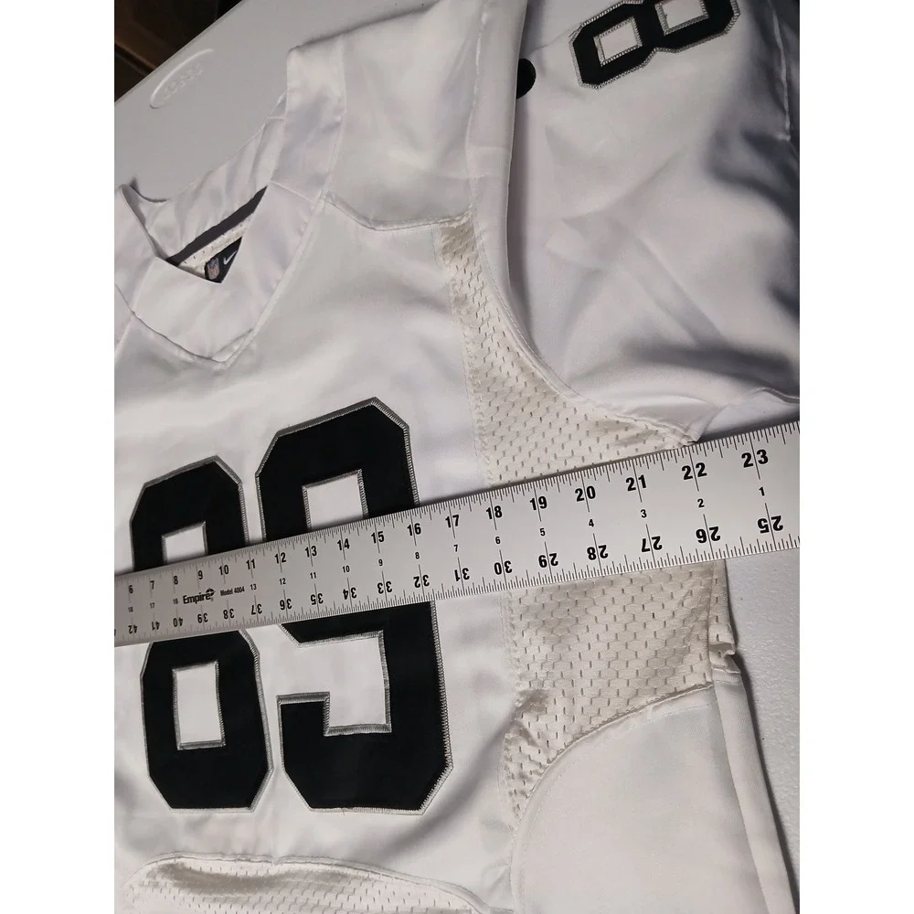 Nike Oakland Raiders Amari Cooper 89 On Field Jersey White Mens XL 40 TG EG